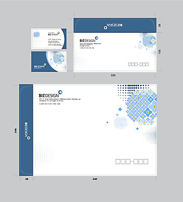 템플릿 문양 컬러 무늬 꽃무늬 명함 명함템플릿 봉투 서류봉투 편지봉투 사람없음 파란색 세트 패키지 봉투템플릿 우편봉투 비즈디자인 이미지템플릿 AI파일 꽃 편지 우편물 파일형식 벡터