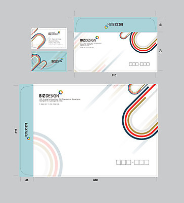템플릿 문양 선 컬러 무늬 곡선 명함 명함템플릿 봉투 서류봉투 편지봉투 사람없음 세트 패키지 봉투템플릿 우편봉투 비즈디자인 이미지템플릿 AI파일 편지 우편물 파일형식 벡터