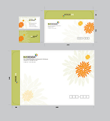 도형 템플릿 문양 꽃 무늬 꽃무늬 명함 명함템플릿 봉투 서류봉투 편지봉투 사람없음 세트 패키지 봉투템플릿 우편봉투 비즈디자인 이미지템플릿 AI파일 식물 편지 우편물 파일형식 벡터