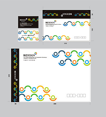 도형 템플릿 문양 컬러 무늬 곡선 명함 명함템플릿 봉투 서류봉투 편지봉투 사람없음 세트 패키지 봉투템플릿 우편봉투 비즈디자인 이미지템플릿 AI파일 선 편지 우편물 파일형식 벡터