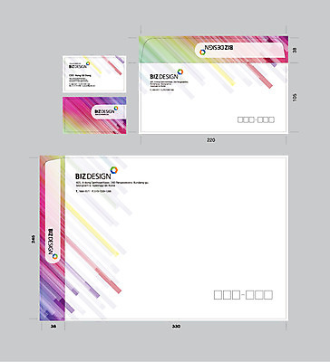 템플릿 문양 선 무늬 명함 명함템플릿 봉투 서류봉투 편지봉투 사람없음 세트 컬러풀 패키지 겹침 봉투템플릿 우편봉투 비즈디자인 이미지템플릿 AI파일 컬러 편지 우편물 파일형식 벡터