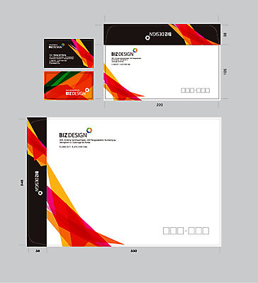 도형 템플릿 문양 무늬 명함 명함템플릿 봉투 서류봉투 편지봉투 사람없음 세트 컬러풀 패키지 겹침 봉투템플릿 우편봉투 비즈디자인 이미지템플릿 AI파일 컬러 편지 우편물 파일형식 벡터