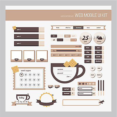 템플릿 디자인 커피 웹템플릿 버튼 웹소스 모바일 티타임 디저트 사람없음 컵 세트 크래커 웹 어플리케이션 UI 메뉴바 모바일소스 엘리먼트 웹엘리먼트 콘텐츠 이미지템플릿 AI파일 식기 음료 음식 인터넷 휴식 쿠키 파일형식 벡터 편집소스