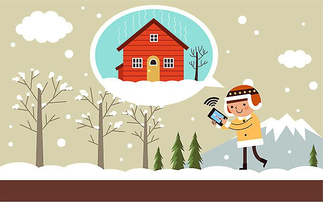 나무 식물 구름 계절 남자 어린이 겨울 인터넷 일러스트 미래 산 주택 정보기술 한명 사람 야외 스마트폰 정보 눈 네트워크 스마트 온도 편리함 센서 첨단 사물인터넷 남자만 남자한명만 어린이만 소년만 소년한명만 4차산업 국내일러스트 AI파일 자연요소 1 산업 컨셉 날씨 기술 건물 핸드폰 스마트기기 파일형식 벡터