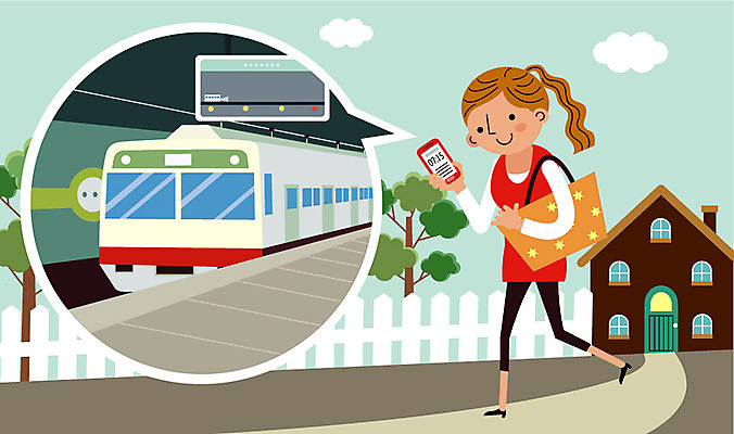 여자 길 인터넷 일러스트 미래 대중교통 주택 정보기술 한명 사람 성인 야외 스마트폰 정보 네트워크 전철 스마트 편리함 센서 첨단 사물인터넷 여자만 여자한명만 성인여자만 성인만 4차산업 국내일러스트 AI파일 1 산업 육상교통 교통수단 컨셉 기술 건물 핸드폰 스마트기기 파일형식 벡터