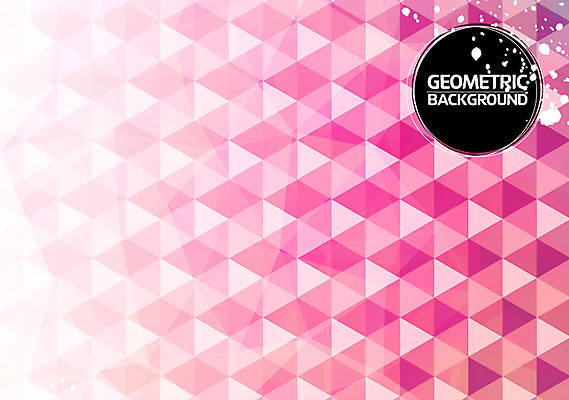 문양 디자인 분홍색 컬러 백그라운드 패턴 그래픽백그라운드 일러스트 사람없음 그래픽 디지털 패턴백그라운드 삼각형 기하학 지오메트릭 국내일러스트 AI파일 도형 무늬 파일형식 벡터