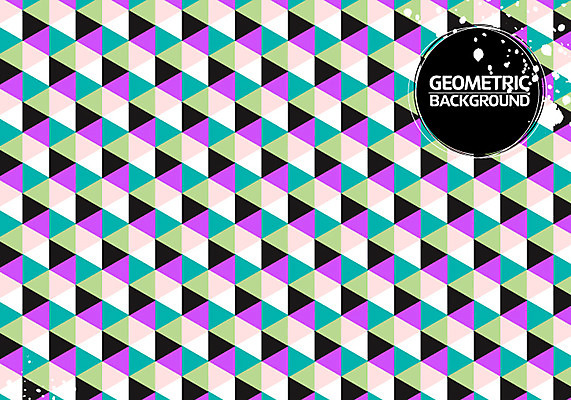 문양 디자인 백그라운드 패턴 그래픽백그라운드 일러스트 사람없음 그래픽 컬러풀 디지털 패턴백그라운드 삼각형 기하학 지오메트릭 국내일러스트 AI파일 도형 컬러 무늬 파일형식 벡터