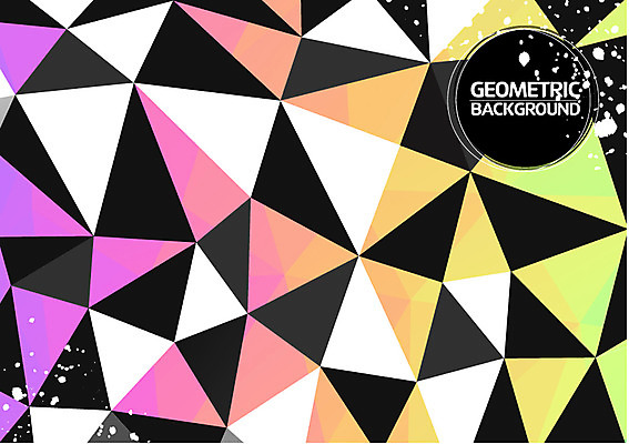 문양 디자인 백그라운드 패턴 그래픽백그라운드 일러스트 사람없음 그래픽 컬러풀 디지털 패턴백그라운드 삼각형 기하학 지오메트릭 국내일러스트 AI파일 도형 컬러 무늬 파일형식 벡터