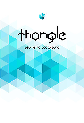 문양 디자인 컬러 백그라운드 패턴 그래픽백그라운드 일러스트 사람없음 그래픽 파란색 디지털 패턴백그라운드 삼각형 입체 기하학 폴리곤 지오메트릭 국내일러스트 AI파일 도형 무늬 파일형식 벡터