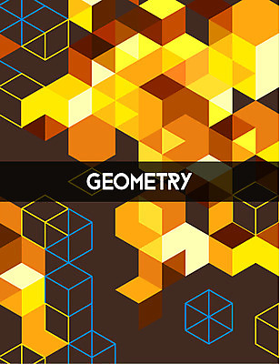 문양 디자인 컬러 백그라운드 패턴 그래픽백그라운드 일러스트 사람없음 그래픽 파란색 노란색 디지털 사각형 패턴백그라운드 큐브 입체 기하학 폴리곤 지오메트릭 국내일러스트 AI파일 도형 무늬 파일형식 벡터