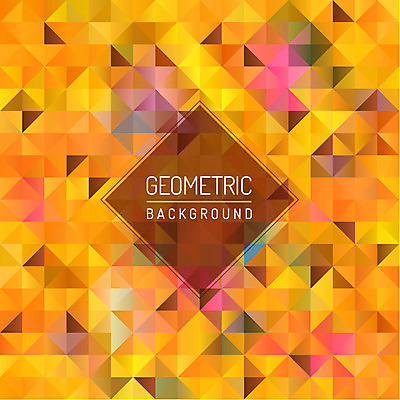 문양 디자인 컬러 백그라운드 패턴 그래픽백그라운드 일러스트 사람없음 그래픽 노란색 디지털 패턴백그라운드 삼각형 기하학 지오메트릭 국내일러스트 AI파일 도형 무늬 파일형식 벡터