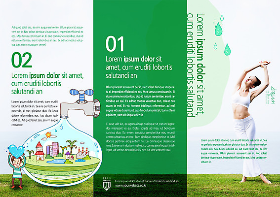 전신 PSD 서양인 외국인 템플릿 편집 표지디자인 북디자인 여자 남자 리플렛 북커버 3단접지 요가 서기 들기 사람 팜플렛 20대 두명 앞모습 운동 물방울 하트 잡지 수도꼭지 에코 청년만 성인만 그린슈머 이미지템플릿 모양 웰빙 뷰포인트 모션 건강 인종 청년 간행물 환경 파일형식