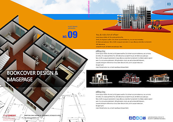 PSD 템플릿 편집 표지디자인 북디자인 표지 건축 백그라운드 북커버 주택 팜플렛 사람없음 건물 미니어처 설계도 잡지 기중기 지게차 이미지템플릿 건축물 건설업 간행물 모형 중장비 파일형식
