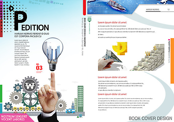 PSD 템플릿 편집 표지디자인 북디자인 손 표지 백그라운드 지폐 북커버 전구 손짓 팜플렛 두명 건물 신체부위 금융 가리킴 잡지 톱니바퀴 표지샘플 이미지템플릿 건축물 돈 모션 사람 간행물 경제 파일형식