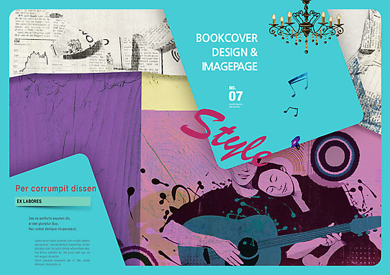 PSD 템플릿 편집 표지디자인 북디자인 여자 표지 남자 음악 백그라운드 연주 북커버 음표 사람 앉기 동양인 팜플렛 상반신 20대 두명 앞모습 눈감음 기댐 한국인 기타 잡지 복고 청년만 성인만 뉴트로 표지샘플 이미지템플릿 기호 뷰포인트 모션 현악기 문화예술 인종 청년 간행물 파일형식