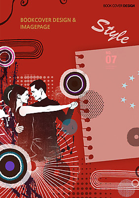 PSD 외국인 템플릿 편집 표지디자인 북디자인 여자 표지 남자 포스터 별 백그라운드 북커버 사람 팜플렛 상반신 20대 두명 옆모습 손잡기 춤 잡지 복고 청년만 성인만 뉴트로 표지샘플 이미지템플릿 자연요소 뷰포인트 모션 문화예술 인종 청년 간행물 파일형식