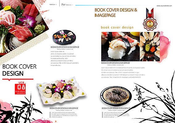 PSD 템플릿 편집 표지디자인 북디자인 표지 음식 백그라운드 북커버 요리 팜플렛 사람없음 초밥 잡지 메밀국수 일본음식 표지샘플 이미지템플릿 간행물 면류 파일형식