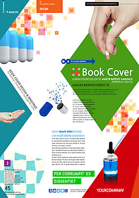 PSD 템플릿 편집 표지디자인 북디자인 손 표지 포스터 백그라운드 북커버 들기 사람 팜플렛 신체부위 치료 알약 잡지 표지샘플 이미지템플릿 의학 모션 간행물 약 파일형식