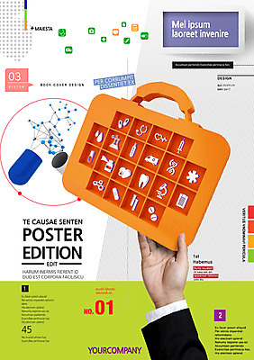 PSD 템플릿 편집 표지디자인 북디자인 손 표지 포스터 백그라운드 북커버 가방 들기 사람 팜플렛 신체부위 치료 알약 구급상자 잡지 표지샘플 이미지템플릿 잡화 의학 모션 간행물 약 의료용품 파일형식