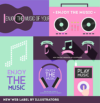 템플릿 악기 음악 웹템플릿 음표 웹소스 사람없음 세트 라벨 헤드폰 웹 스피커 기타 MP3 라디오 오디오 웹라벨 이미지템플릿 AI파일 기호 음향기기 인터넷 현악기 문화예술 프레임 전자제품 파일형식 벡터 편집소스