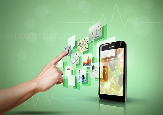 PSD 편집이미지 손 의학 한손 사람 신체부위 치료 태블릿 알약 가리킴 발전 스마트 합성 편리함 혁명 이미지편집 컨셉 손짓 전자제품 스마트기기 약 파일형식