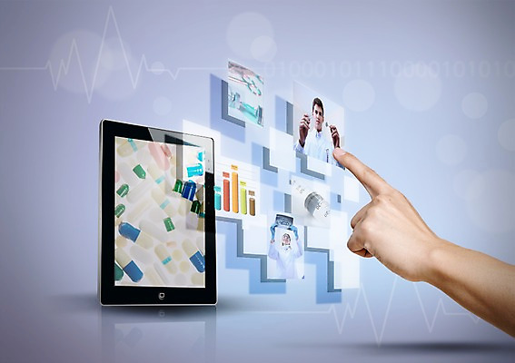 PSD 편집이미지 손 의학 한손 사람 신체부위 치료 태블릿 알약 가리킴 발전 스마트 합성 편리함 혁명 이미지편집 컨셉 손짓 전자제품 스마트기기 약 파일형식