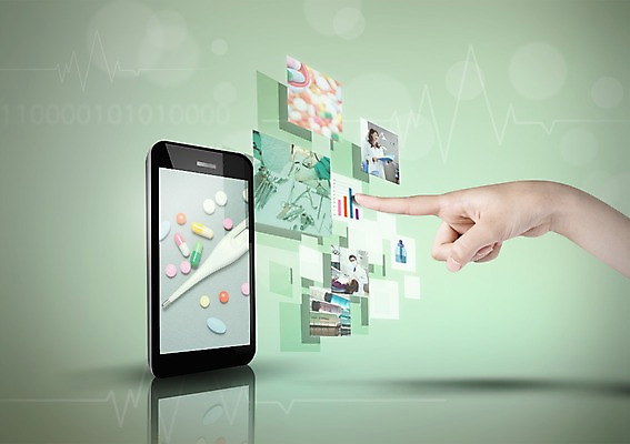 PSD 편집이미지 손 의학 한손 사람 신체부위 치료 태블릿 알약 가리킴 발전 스마트 합성 편리함 혁명 이미지편집 컨셉 손짓 전자제품 스마트기기 약 파일형식