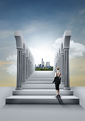 전신 PSD 구름 편집이미지 드레스 여자 하늘 한명 사람 성인 건물 뒷모습 그래픽 3D 계단 도시 오드리헵번 여자만 여자한명만 성인여자만 성인만 편집3D 자연요소 1 건축물 옷 뷰포인트 배우 디지털합성 파일형식