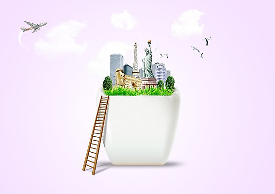 PSD 나무 식물 구름 편집이미지 화분 여행 사다리 잔디 사람없음 건물 그래픽 관광지 3D 도시 에펠탑 피사의사탑 자유의여신상 개선문 모아이 편집3D 자연요소 건축물 미국 이탈리아 세계문화유산 프랑스 도구 디지털합성 석상 파리 랜드마크 이스터섬 파일형식