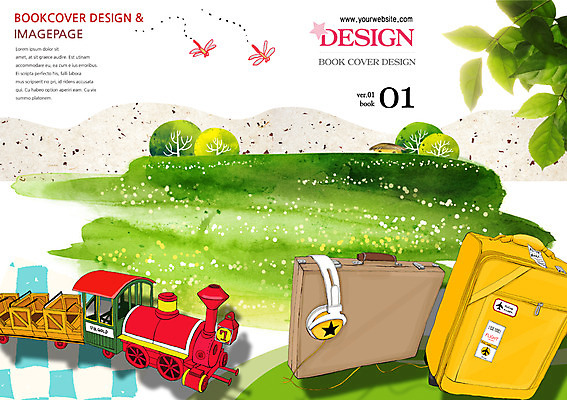 PSD 나무 식물 템플릿 편집 표지디자인 북디자인 표지 리플렛 여행 백그라운드 북커버 가방 팜플렛 사람없음 여행가방 기차 잡지 표지샘플 이미지템플릿 잡화 육상교통 대중교통 간행물 파일형식