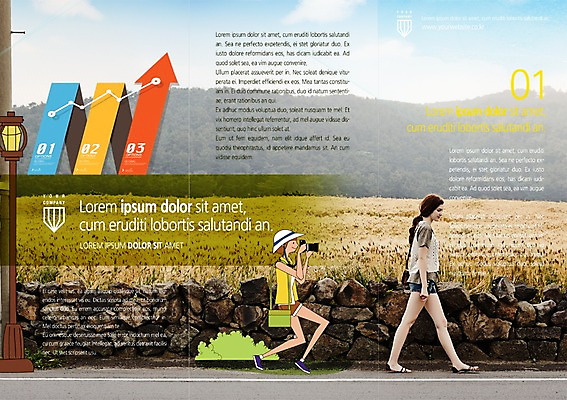 PSD 서양인 외국인 템플릿 편집 표지디자인 북디자인 여자 내지 리플렛 여행 백그라운드 북커버 가방 3단접지 돌담 사람 팜플렛 성인 두명 카메라 잡지 여자만 성인여자만 성인만 이미지템플릿 잡화 인종 간행물 전자제품 담장 돌_바위 파일형식