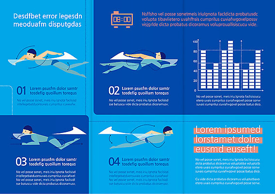 전신 템플릿 편집 표지디자인 북디자인 출판디자인 남자 내지 리플렛 스포츠 백그라운드 북커버 3단접지 그래프 운동선수 사람 팜플렛 여러명 옆모습 운동 수영 수영선수 타이머 배영 자유형 접영 평형 남자만 이미지템플릿 AI파일 뷰포인트 다수 건강 수상스포츠 파일형식 벡터