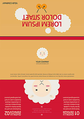 동물 템플릿 편집 캐릭터 표지디자인 북디자인 출판디자인 표지 야생동물 리플렛 백그라운드 북커버 3단접지 포유류 초식동물 팜플렛 사람없음 양 양털 이미지템플릿 AI파일 파일형식 벡터