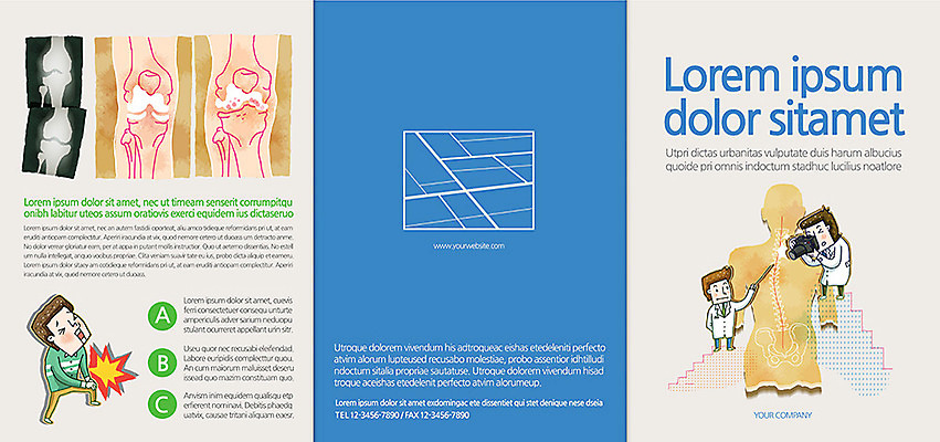 템플릿 편집 표지디자인 북디자인 출판디자인 표지 남자 리플렛 백그라운드 북커버 3단접지 건강 병원 사람 팜플렛 성인 치료 세명 카메라 고통 의사 디스크 질병 척추 관절 무릎 지시봉 약도 정형외과 남자만 성인남자만 성인만 이미지템플릿 AI파일 감정 지도 의학 뼈 신체부위 전자제품 의료진 파일형식 벡터