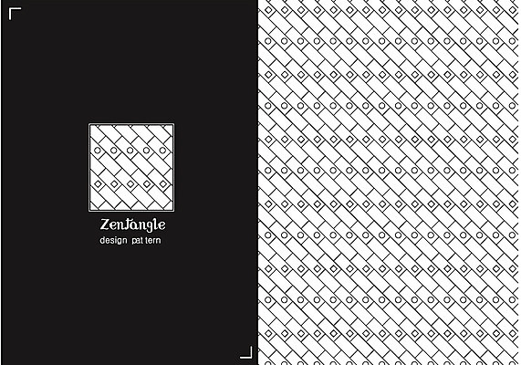 도형 문양 선 컬러 백그라운드 패턴 일러스트 흑백 사람없음 사각형 패턴백그라운드 젠탱글 국내일러스트 AI파일 무늬 촬영기법 파일형식 벡터