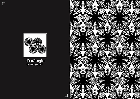 문양 컬러 백그라운드 패턴 일러스트 흑백 사람없음 패턴백그라운드 젠탱글 국내일러스트 AI파일 무늬 촬영기법 파일형식 벡터