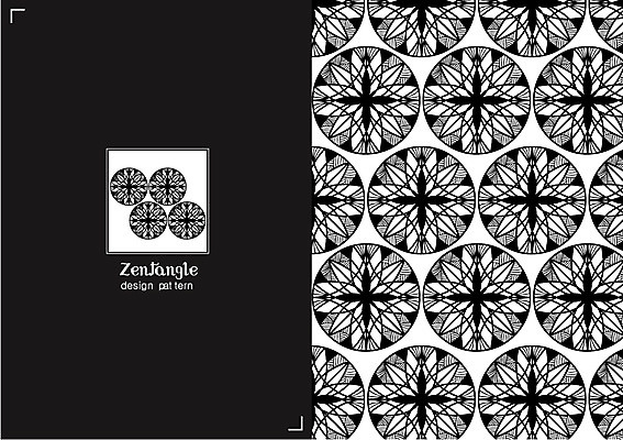 도형 문양 컬러 백그라운드 패턴 일러스트 흑백 사람없음 패턴백그라운드 젠탱글 국내일러스트 AI파일 무늬 촬영기법 파일형식 벡터