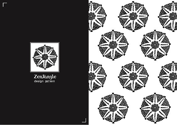 문양 컬러 백그라운드 패턴 일러스트 흑백 사람없음 패턴백그라운드 젠탱글 국내일러스트 AI파일 무늬 촬영기법 파일형식 벡터