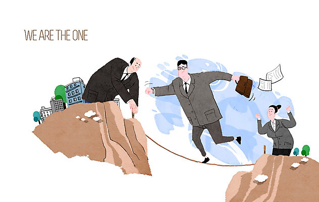 PSD 나무 식물 여자 남자 종이 서류가방 일러스트 회사 응원 넥타이 협력 함께함 사람 정장 빌딩 성인 건물 세명 절벽 도움 직장인 목표 계획 동료 문서 줄타기 성인만 국내일러스트 직업 건축물 잡화 옷 컨셉 가방 비즈니스 관계 묘기 파일형식