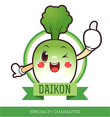 캐릭터 채소 일러스트 손짓 사람없음 라벨 엄지손가락 최고 무 특산물 특산물캐릭터 채소캐릭터 마스코트 무캐릭터 일러캐릭터 AI파일 손가락 모션 뿌리채소 프레임 파일형식 벡터