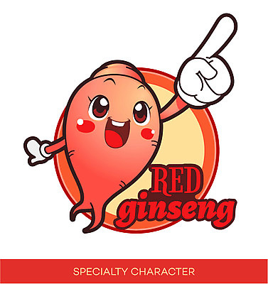 식물 캐릭터 일러스트 사람없음 한약재 가리킴 특산물 특산물캐릭터 마스코트 홍삼 홍삼캐릭터 일러캐릭터 AI파일 손짓 약재 삼 파일형식 벡터