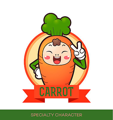 캐릭터 채소 일러스트 손짓 사람없음 라벨 당근 브이 특산물 특산물캐릭터 채소캐릭터 마스코트 일러캐릭터 AI파일 모션 뿌리채소 프레임 파일형식 벡터