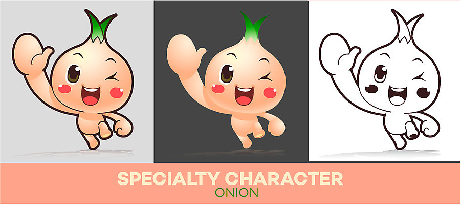 캐릭터 채소 일러스트 양파 사람없음 특산물 특산물캐릭터 채소캐릭터 마스코트 일러캐릭터 AI파일 파일형식 벡터