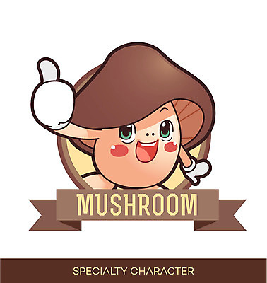 캐릭터 채소 일러스트 손짓 사람없음 라벨 버섯 엄지손가락 최고 특산물 특산물캐릭터 채소캐릭터 마스코트 버섯캐릭터 일러캐릭터 AI파일 손가락 모션 프레임 파일형식 벡터
