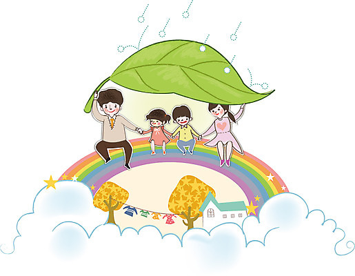 나무 식물 구름 여자 남자 딸 행복 별 아들 어린이 무지개 일러스트 가족 엄마 날씨 나뭇잎 주택 사랑 사람 여러명 성인 화목 다정 비 아빠 빨래 빨랫줄 국내일러스트 AI파일 자연요소 감정 줄 다수 컨셉 잎 가사 관계 건물 파일형식 벡터