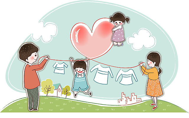 나무 구름 여자 남자 딸 행복 아들 어린이 일러스트 가족 엄마 주택 사랑 사람 빌딩 여러명 성인 화목 다정 하트 아빠 빨래 빨랫줄 국내일러스트 AI파일 자연요소 모양 식물 감정 줄 다수 컨셉 가사 관계 건물 파일형식 벡터