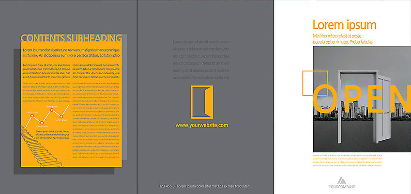 템플릿 편집 표지디자인 북디자인 출판디자인 교육 표지 리플렛 백그라운드 북커버 3단접지 그래프 빌딩 팜플렛 사람없음 문 계단 오픈 이미지템플릿 AI파일 건물 파일형식 벡터