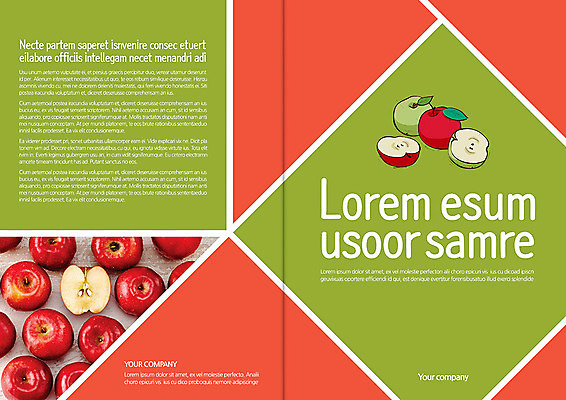 템플릿 편집 표지디자인 북디자인 출판디자인 표지 음식 백그라운드 북커버 과일 자연 단면 팜플렛 사람없음 빨간색 사과 유기농 반쪽 청사과 이미지템플릿 AI파일 웰빙 컬러 생태계 파일형식 벡터
