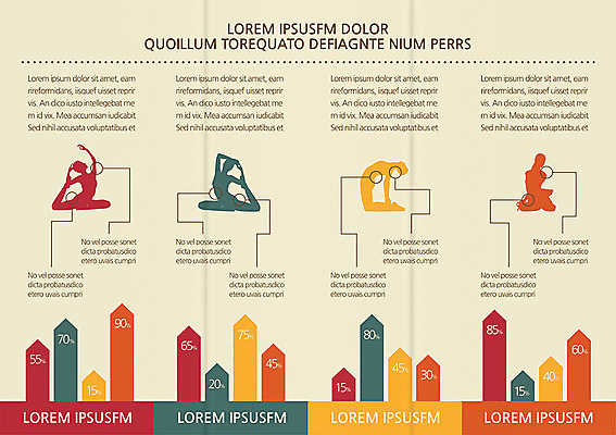 템플릿 편집 표지디자인 북디자인 출판디자인 여자 실루엣 내지 리플렛 스포츠 포즈 백그라운드 북커버 3단접지 요가 그래프 사람 팜플렛 여러명 운동 요가자세 퍼센트 여자만 이미지템플릿 AI파일 웰빙 다수 촬영기법 건강 특수기호 파일형식 벡터
