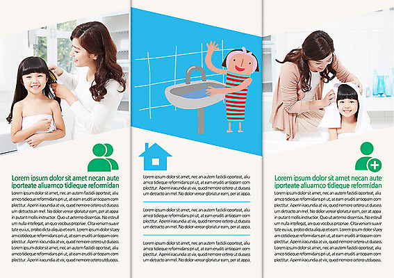 템플릿 편집 표지디자인 북디자인 출판디자인 여자 딸 내지 어린이 리플렛 백그라운드 북커버 3단접지 가족 엄마 주택 사람모양 웃음 사람 동양인 소녀 팜플렛 여러명 상반신 성인 30대 수건 목욕 청결 한국인 머리빗 세수 세면대 여자만 이미지템플릿 AI파일 모양 다수 관계 표정 인종 건물 장년 위생용품 미용용품 위생 파일형식 벡터